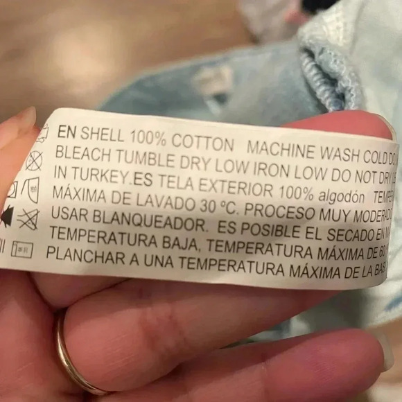 Wild fable highest rise utility jean shorts size 14 - Picture 6 of 6